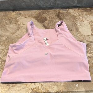 Lululemon Align Blush Pink Athletic Top size 6